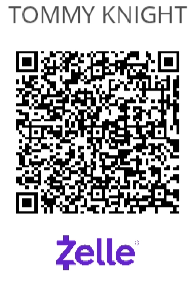 Zelle QR code for Plastered Open payments